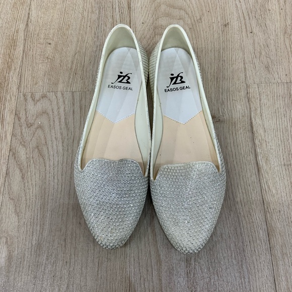 Silver flats shoes - Picture 7 of 7